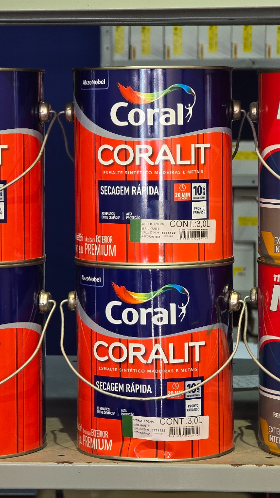 Esmalte Coralit Secagem Rápida
